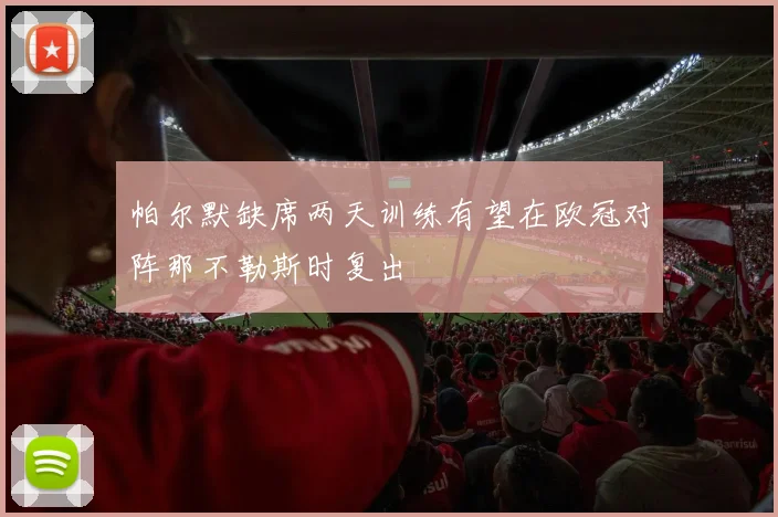 帕尔默缺席两天训练有望在欧冠对阵那不勒斯时复出